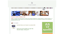Desktop Screenshot of healthcaremedicalclinic.com